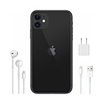 Picture of Boost Apple iPhone 11 64GB Black Embedded SIM Sprint (w-Cable & Charger Head)